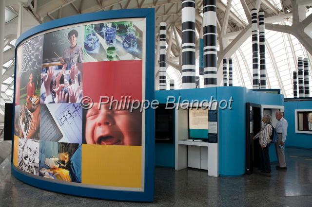 espagne valence 03.JPG - Panneau pédagogique, Musée des Sciences Prince Philippe, Cité des Arts et des SciencesValence, Communauté de Valencia, Espagne